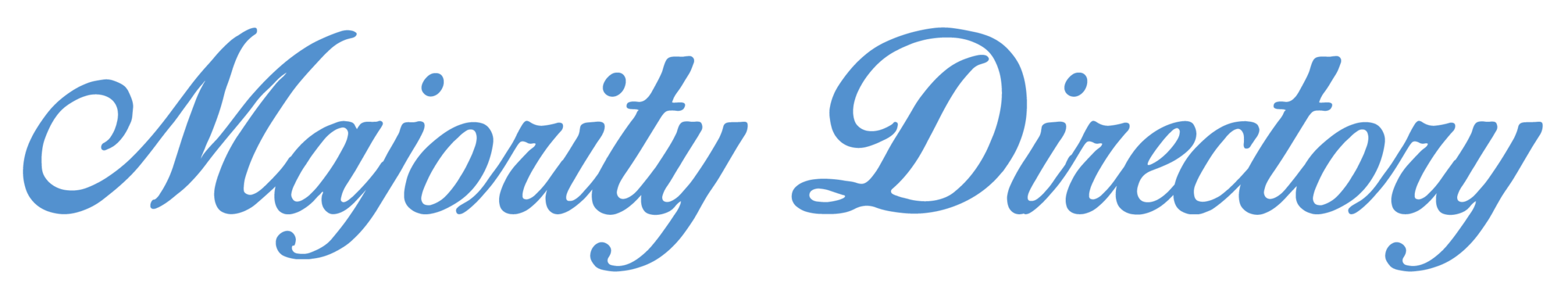 Majority Directory Horizontal word logo